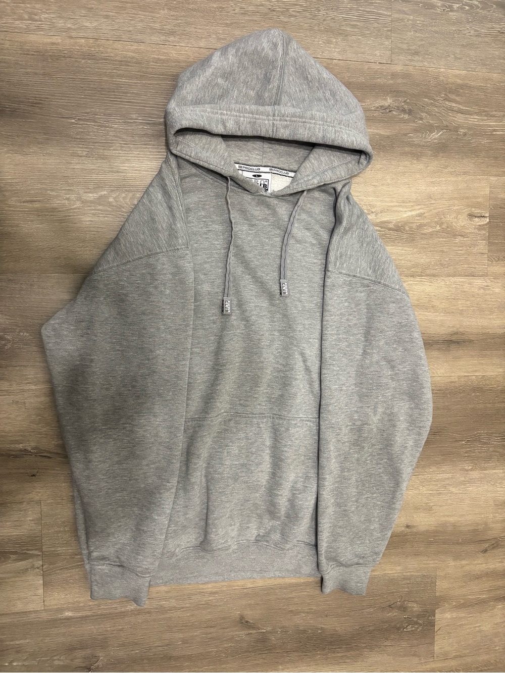 Men's Lightweight Grey Hooded Sweatshirt - Premium Everyday Pullover